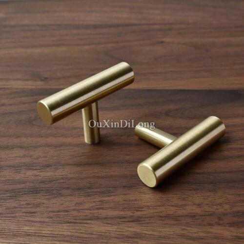 10PCS High Quality European Solid Brass Cabinet Pulls Handles Kitchen Cupboard Wardrobe Drawer TV Cabinet Handles and Knobs