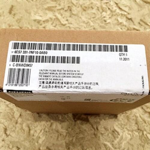 Siemens PLC analog input module 6ES7 331-7NF10-0AB0