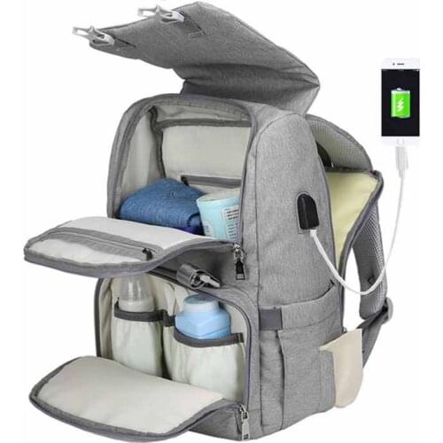 Diaper Bag Fashion Mummy Maternity Nappy Bag Brand Baby Travel Backpack Diaper Organizer Nursing Bag For Baby Stroller