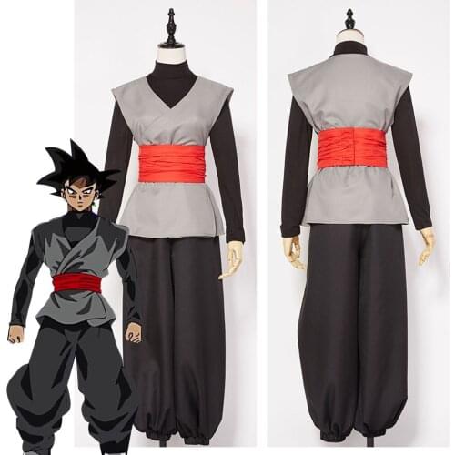 In Stock) Super Son Goku Black Zamasu Kai Cosplay Costume Outfit