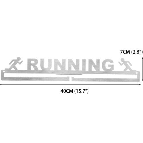 Medal Hanger Marathon Sport Medal Holder for Running RUNNER Medal Hanger 15+ Medals display rack Sport Gifts (NO include Medal)