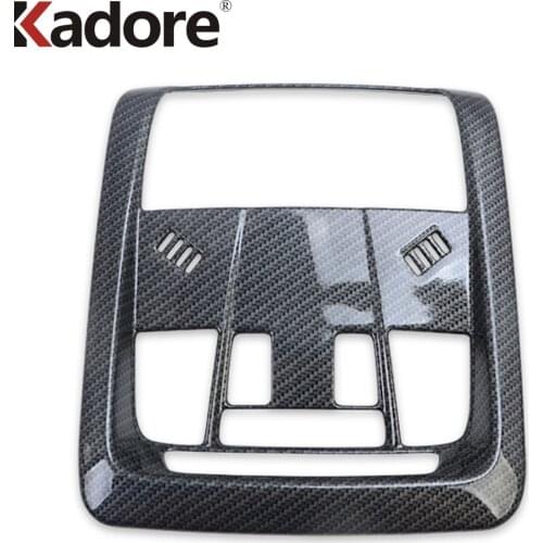 Car Protector Interior Accessories For Chevrolet Equinox 2017 2018 2019 2020 ABS Matte Roof Reading Light Lamp Cover Trim 1PCS