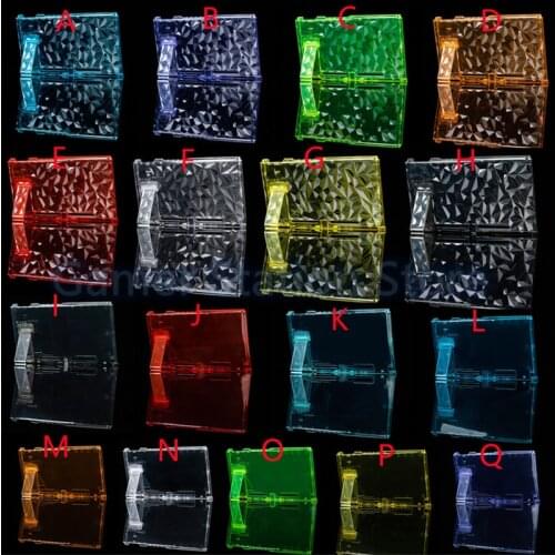 10sets For Nintend Switch Colorful Plastic The host Case Hard Shell Crystal Protective Cases Transparent Cover For NS Console