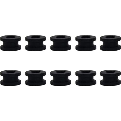 10 Pieces Rubber Grommets Motorcycle Fairings For CBR 954 929 600 1000
