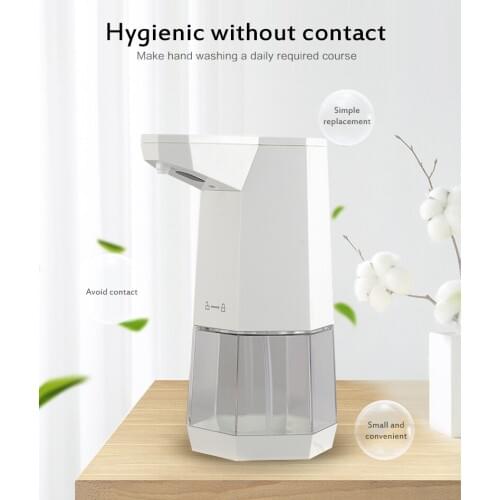 360ml School Home Restaurant Automatic Induction Sanitiser Alcohol Spray Soap Dispenser Storage Box Kitchen Soap Dispensers