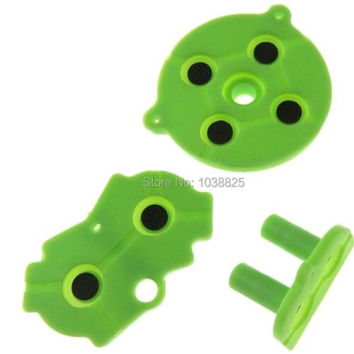5sets/lot High Quality conductive rubber pads for Gameboy Advance for GBA console button silicone pads replacement