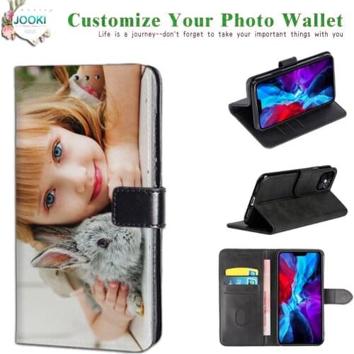 A22 5G Custom Phone cover Galaxy A22 Your pictures Logo Image Personalized Wallet Leather case For Samsung Galaxy A22 5G 4G