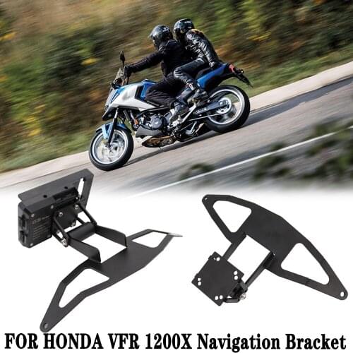 Motorcycle Accessories Navigation Bracket GPS SMARTPHONE MOUNT BRACKET For HONDA VFR 1200X VFR1200x 2016-2019