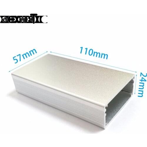 Aluminum Project Box Electrics Enclosure DIY 24(0.94")X57(2.24")X110mm(4.32")