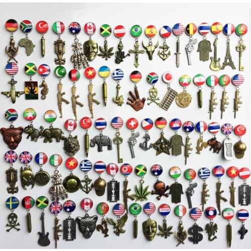 National Flags Fridge Magnets Tourist Souvenirs Crafts gifts Refrigerator Magnets Decoration Articles Handicraft