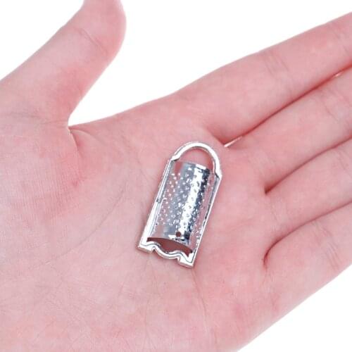 Newest 1Pcs 1:12 Miniature Dollhouse Cheese Grater Simulation Kitchen Food Toys