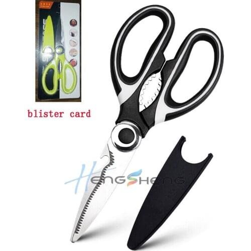 Stainless Steel Kitchen Scissors Multipurpose Purpose Shears Tool for Meat Vegetable Barbecue Tool Scissors Kitchen 2pc/lot