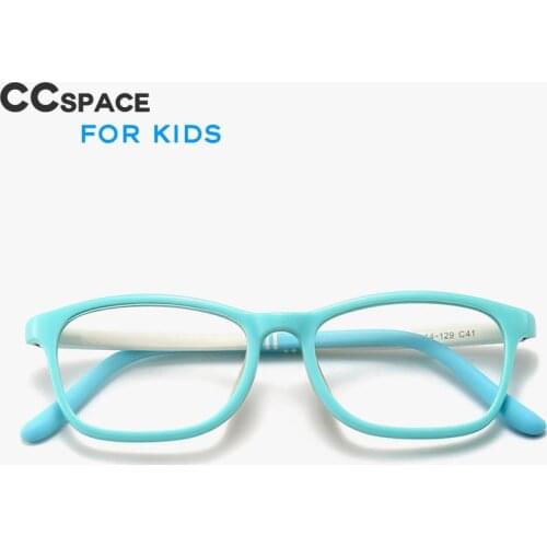 49343 For Kids Anti Blue Glasses Frames Plastic Titanium Silica Gel Ultralight Optical Fashion Computer EyeGlasses