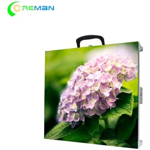 Pantalla led china P3.91 backstage led screen with curved lock 500x500mm