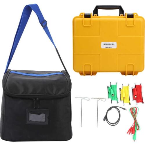 Ground Resistance Tester Digital Earth Voltage Meter for Electricity AC 0-600V Resistance Tester