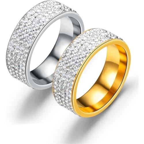 Кольца с кристаллами Uage China At AliExpress