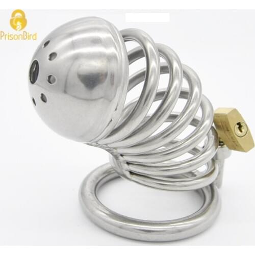 Penis Exercise Stainless Steel Male Chastity Device,Cock Cages,Virginity Lock,Chastity Belt,Penis Ring,Penis Lock,Cock Ring A085