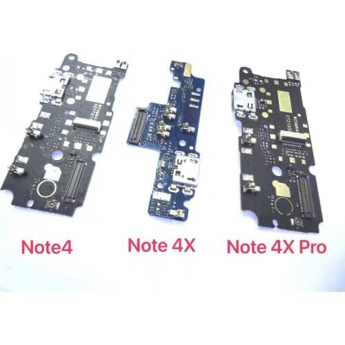 New Micro USB Charging Charger Flex Cable Port Board with Microphone Module for Xiaomi Redmi Note 4 / Note 4X / Note 4Xpro Phone