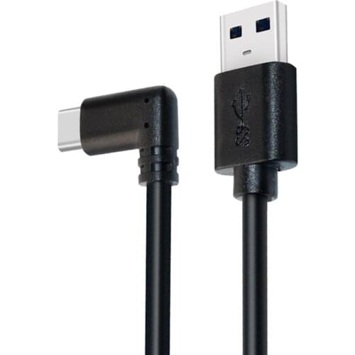 3m Charging Cable for Oculus Quest LINK VR Headset USB3.1 Gen1 A-C USB-A to Type-C Cable Adapter Data Line with Elbow 10ft