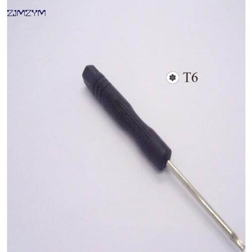 1PC wholesale T6 screwdriver head Small Plum hexagonal screwdriver for repairing mobile phone and electronic product