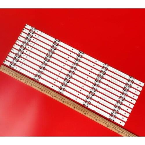 10pcs/set LED Backlight bar For Insignia NS-55D420NA18 LED55M5500DU SVH550AL28SVH550AL3