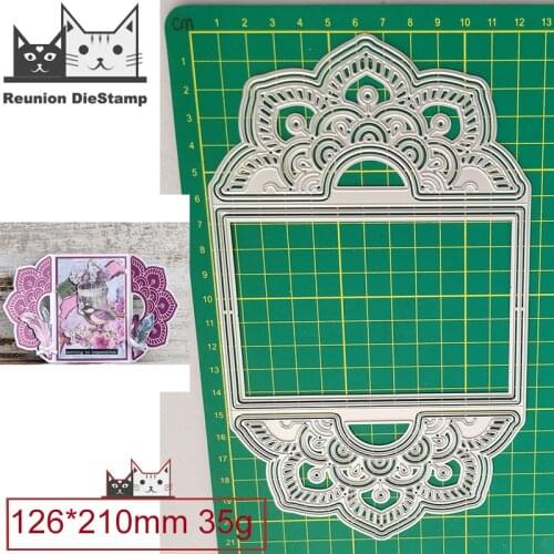 2021 Cut Die Christmas Active Page Metal Cutting Dies Decorative DIY Scrapbooking Steel Craft Die Cut Embossing Paper Cards