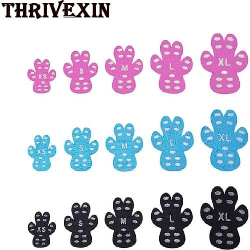 Dog Foot Patches Shoe-pad Stickers Dustproof Sticky One-off Feet Pad Non-slip Walking Anti-scald Dogs Invisible Claw Foot Patch