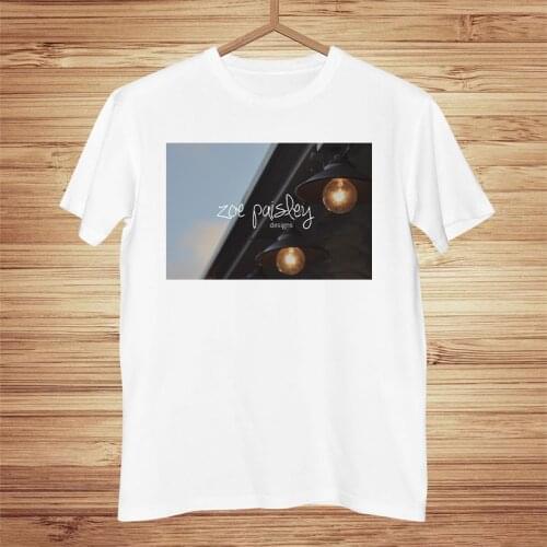 Cofekate Women Clothing Summer Beach Landscape Printed Casual Female T-shirts Short Sleeve Crew Neck Streetwear Woman Tshirts