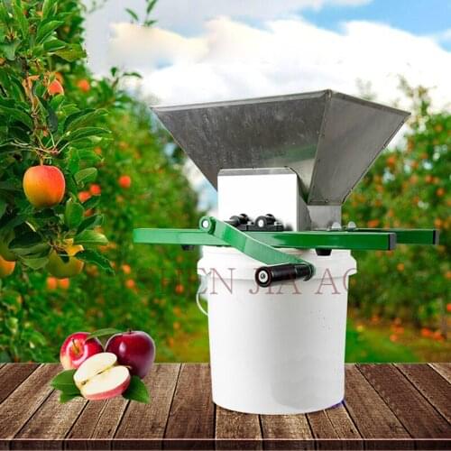 Fruit Crusher (Stainless Steel)/7L Fruit Shredder + Fruit Press Combo, for cider, wine, juice making FC7-SS 1pc