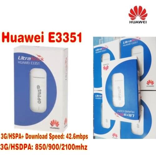 Huawei UnlockOptus E3351 USB Modem Pocket Wifi Dongle Any Carrier Country