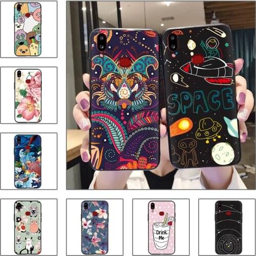 Cartoon Soft Case Phone Case For Samsung Galaxy A10S TPU Original New For Woman Back Cover Soft