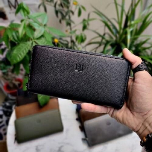 Dark Born Genuine Leather Phone Case Wallet,Made in Turkey,100% First Class Genuine Calfskin