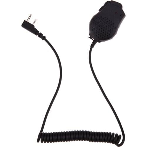 Portable Handheld Speaker Microphone for Walkie Talkie Ultra-small Dual PTT Speaker Microphone For Baofeng UV-82 UV-82L GT-5