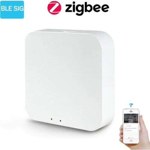 Zemismart Tuya Multimode Gateway BLE Mesh Zigbee 3.0 Gateway BLE Hub Smart Home Bridge Wireless Remote Controller for Home 5V