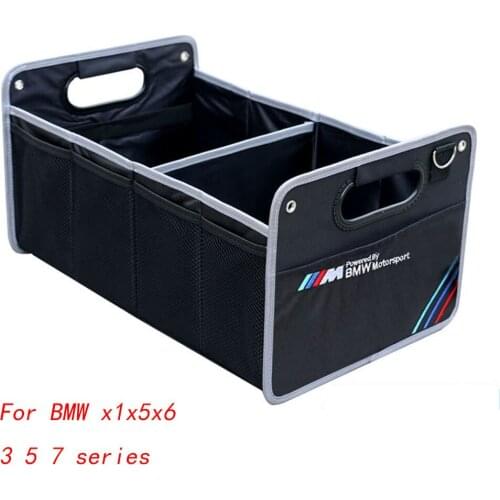 Foldable Car Auto Rear Trunk Organizer Storage Box Multi-function Container Case For BMW X1 X 2 X3 X5 X6 e39 e46 e60 e90