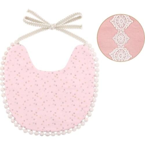 Baby Cotton Linen Cartoon Printing Bib Double Sided Feeding Saliva Towel Burp Cloth for Newborn Infants Shower Gifts