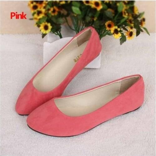 Womens Flats 2021 Shoes Candy Color Loafers Spring Autumn Flat Shoes Women Summer Shoes Size 35-43