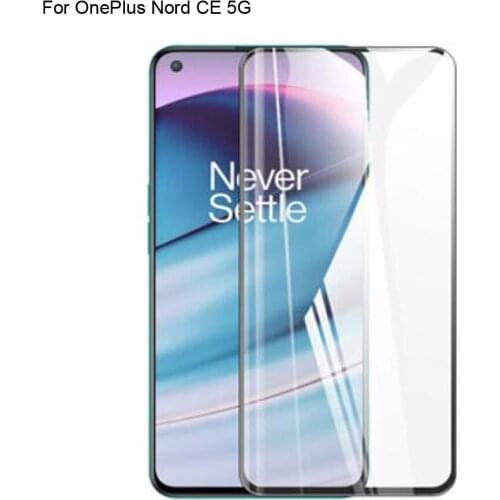5PCS Ultra-Thin screen protector Tempered Glass For OnePlus Nord CE 5G Full Screen protective FILm OnePlus Nord N200 Protection