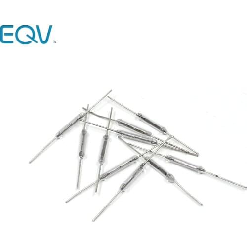 10pcs N/O Reed switch Magnetic Switch 2 * 14mm Normally Open Magnetic Induction switch For Arduino