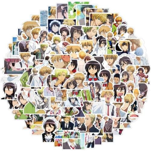 100pcs Liman President Adult Is Maid Graffiti Stickers Anime Character Personalized Notebook Luggage Waterproof Stickers