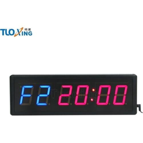 2.3 inch Multifunctional gym sports timer countdown Boxing GYM Crossfit tabata EMOM HIIT timer