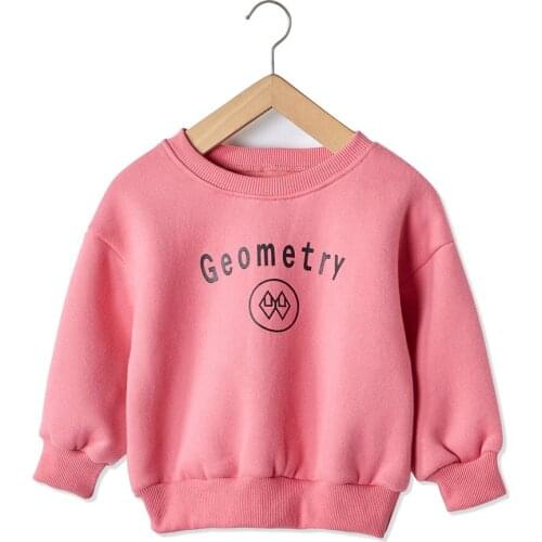 2020 Winter New Girls' Sweater Childrens Coat Flower Pullover and Fleece Sweater