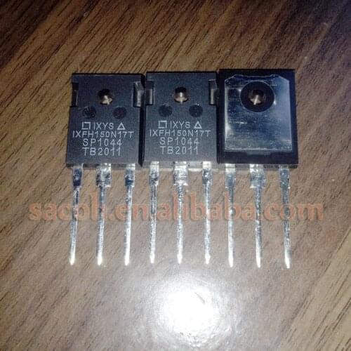 5Pcs IXFH150N17T or IXFH150N17T2 or IXTH150N17T TO-247 150A 170V High Current MOSFET