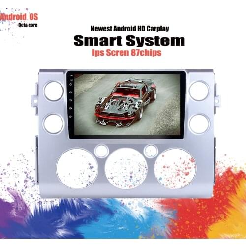 9" Octa Core RAM 6GB Android 10.0 CAR DVD Radio GPS Navigation For Toyota FJ Cruiser 2007 2008 2009 2010 2011 2012-2016 Cassette