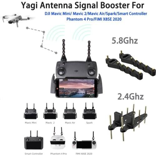 5.8Ghz Yagi Antenna Drone Remote Controller Antenna Signal Booster For DJI Mavic Mini PRO Mavic 2 Phantom 4 Pro EVO II