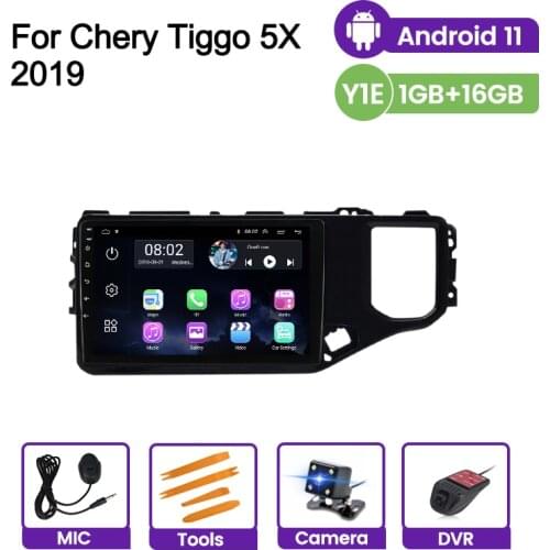 Tomostrong 2.5D Auto radio multimedia player for Tiggo 4 4X 5X 2019 Radio Stereo android system free mic WIFI BT SWC