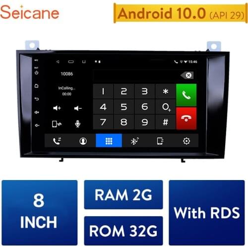 Seicane Car Radio Multimedia Player Android 10.0 2din navigation for 2000-2011 Mercedes Benz SLK class R171 SLK200 SLK280 SLK300