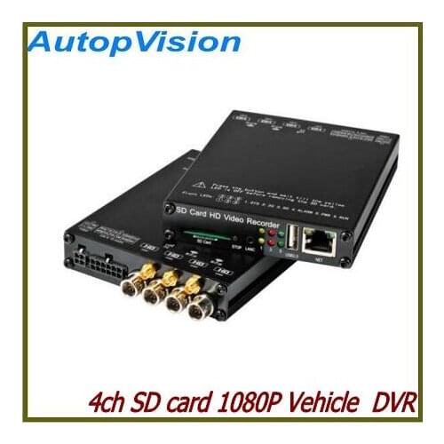 Full HD 1080P Car DVR (4CH + WIFI + G-Sensor + GPS + 3G, no screen)