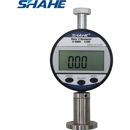 High Accuracy Digital Shore Hardness Tester Hardness Sclerometer Durometer Test Gauge Measuring for Hardness LXD-C
