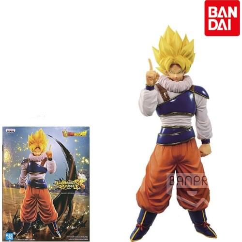 Bandai Dragon Ball Anime Figure YARDRATS Teleport Son Goku Genuine Model Collection Decoration Anime Peripheral Children Toys